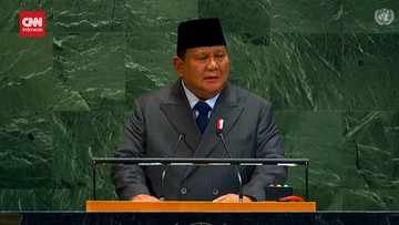 VIDEO: Prabowo di PBB Desak Solusi Dua Negara Palestina dan Israel
