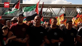 VIDEO: PM Tak Akui Palestina Negara, Warga Italia Demo Besar-besaran