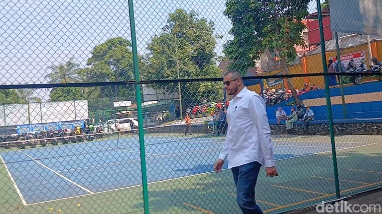 Ahmad Assegaf Ahmad Assegaf, suami Tasya Farasya di Pengadilan Agama Jakarta Selatan, Rabu (24/9/2025).