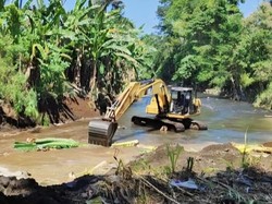 Sungai Betel Karangasem Dinormalisasi Agar Banjir Tak Terulang