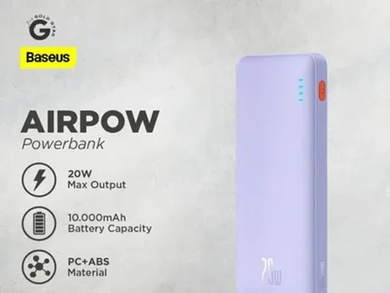 Baseus 20W PD 10000mAh, Powerbank Minimalis yang Powerful untuk Sehari-hari