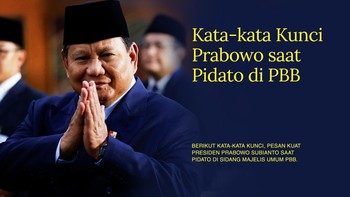 CELOTEH: Kata-kata Prabowo yang Tuai Aplaus saat Pidato di PBB