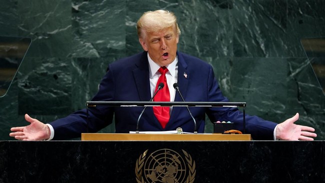 Trump mengeklaim Iran akan bergabung dengan Abraham Accord, normalisasi hubungan dengan negara bebuyutan Israel.