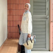 Get The Look: Inspirasi Outfit Girly dan Fresh ala Kana Az-Zahra