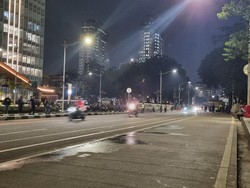 Demo Petani di Patung Kuda Bubar, Jalan Medan Merdeka Selatan Kembali Normal