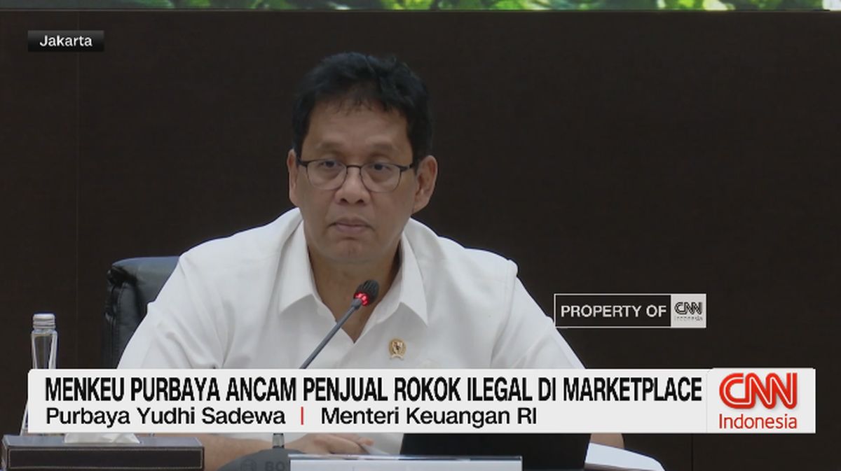 VIDEO: Menkeu Purbaya Ancam Tindak Penjual Rokok Ilegal di Marketplace