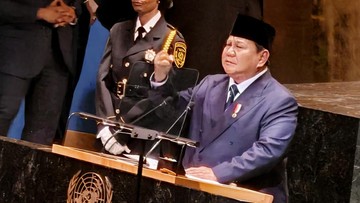 8 Poin Penting Pidato 'Menggelegar' Prabowo di Sidang Majelis Umum PBB