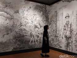 Menelisik Pameran Seni Arang di Kota Batu