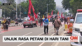 VIDEO: Situasi Terkini Unjuk Rasa Petani di Hari Tani