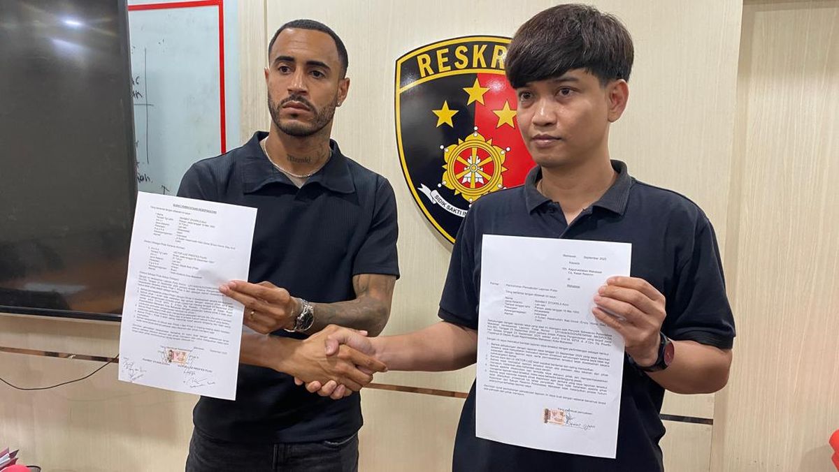 Kasus Bek PSM Victor Luiz Pukul Pengendara Berakhir Damai