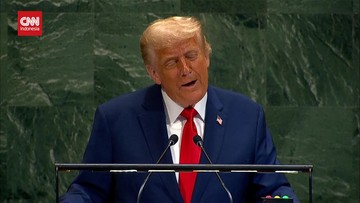 VIDEO: Trump Buka Pidato Ngeluh Teleprompter-Eskalator Rusak di PBB