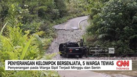 VIDEO: Penyerangan Kelompok Bersenjata, 5 Warga Tewas