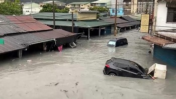 FOTO: Super Topan Ragasa Hantam Taiwan, 14 Meninggal-124 Hilang