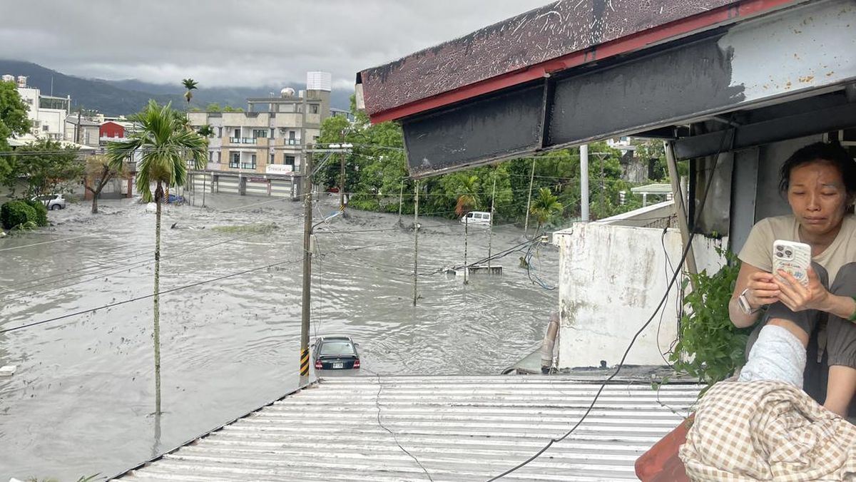Topan Super Ragasa 'Ngamuk' di Taiwan, Danau Meluap dan 14 Orang Tewas