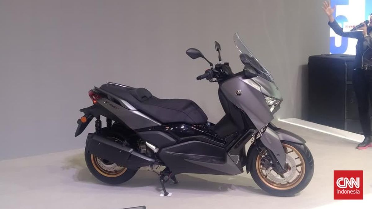 Yamaha Xmax Techmax Meluncur di IMOS 2025, Harga Tembus Rp75 Juta