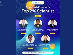 5 Dosen UNS Masuk Daftar 2% Peneliti Dunia Versi Stanford/Elsevier