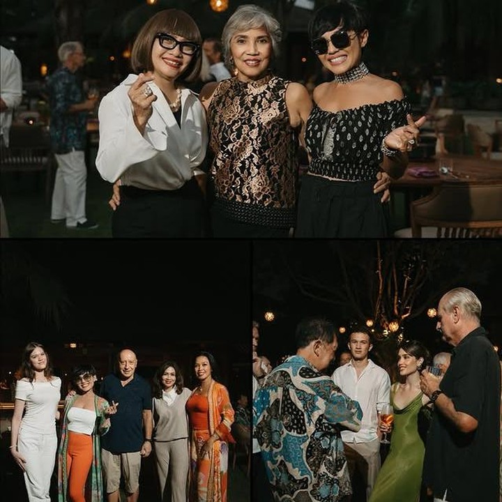 <p>Dalam perayaan spesial tersebut, Cinta tampil elegan mengenakan gaun hijau simpel yang elegan. Momen spesial ini juga diramaikan oleh keluarga besar dan sang kekasih, Arya Vasco, yang ikut merayakan ulang tahun Ayah Cinta Laura. (Foto: Instagram @claurakiehl)</p>