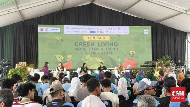 Sosok-sosok inspiratif di bidang lingkungan turut meramaikan ajang Jakarta Eco Future Fest (JEFF) 2025.