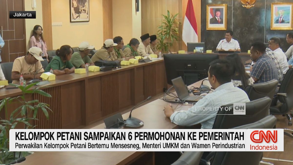 VIDEO: Kelompok Petani Sampaikan 6 Tuntutan Ke Pemerintah
