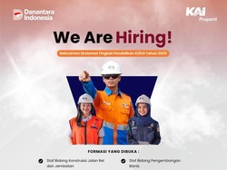KAI Properti Buka Lowongan Kerja September 2025 untuk S1/D4, Ini Formasinya