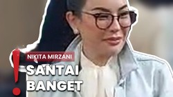 Video: Tebar Senyum, Nikita Mirzani Santai Jelang Mulai Sidang