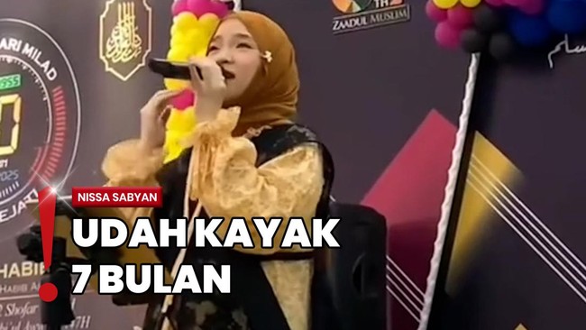 Perut Membesar, Nissa Sabyan Diduga Hamil Anak Ayus Sabyan