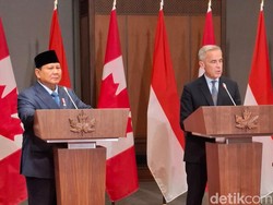 Prabowo Kelakar Ingin Jadi Mountie Kanada Sejak Kecil, PM Carney Tertawa