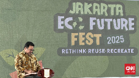 Buka JEFF, Wagub Rano Beber Tantangan Besar DKI soal Sampah