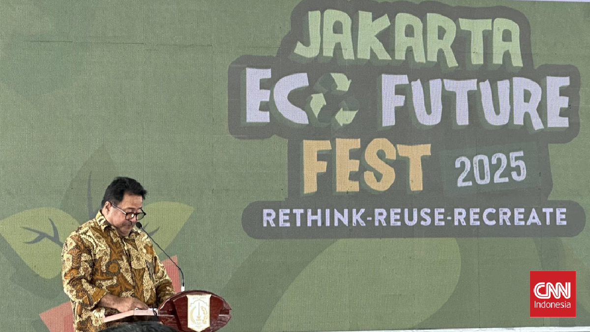 Buka JEFF, Wagub Rano Beber Tantangan Besar DKI soal Sampah
