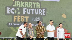 Rano Karno Resmi Buka Jakarta Eco Future Fest 2025
