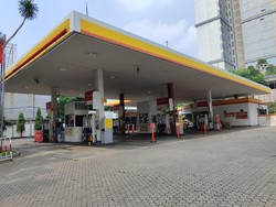 Stok BBM di SPBU Shell Masih Kosong