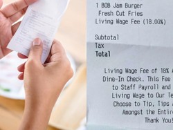 Duh! Pelanggan Kini Dibebankan Biaya Upah Kerja untuk Staf Restoran
