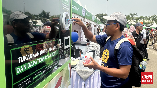 Salah satu aktivitas yang menarik perhatian di Jakarta Eco Future Fest 2025
