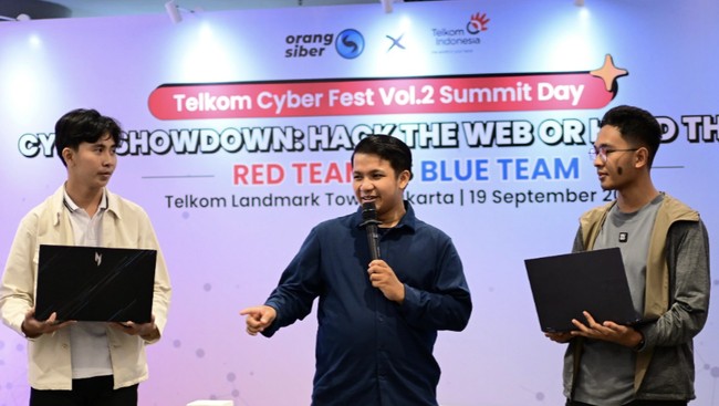 Simulasi pertarungan Red Team vs Blue Team hadirkan pengalaman langsung dalam menghadapi ancaman keamanan digital.