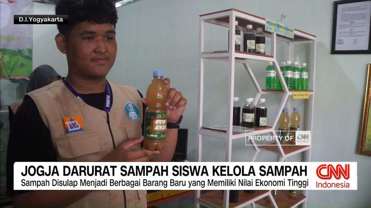 VIDEO: Jogja Darurat Sampah, Siswa Kelola Sampah