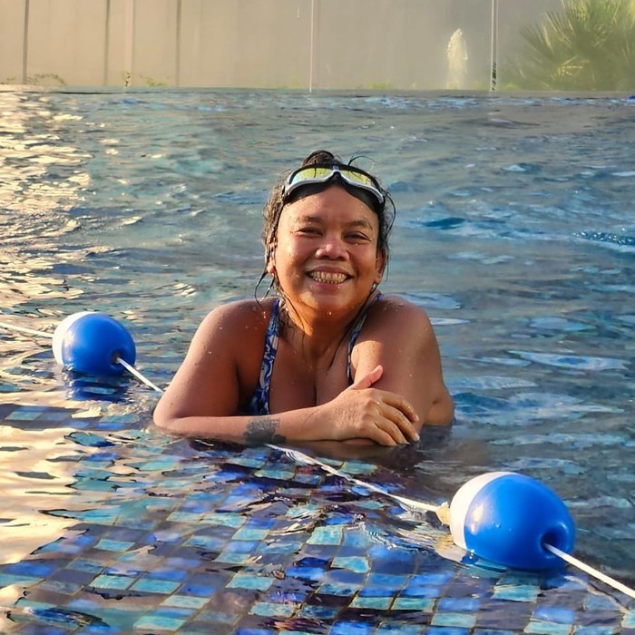 Cara diet Tika Panggabean yang sukses turunkan berat badan lebih dari 25 kg.