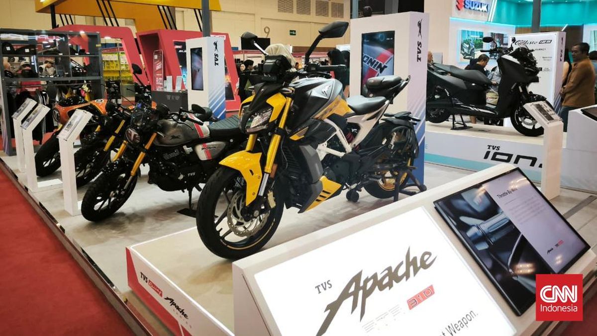 TVS Klaim Produksi 1 Juta Motor di Indonesia