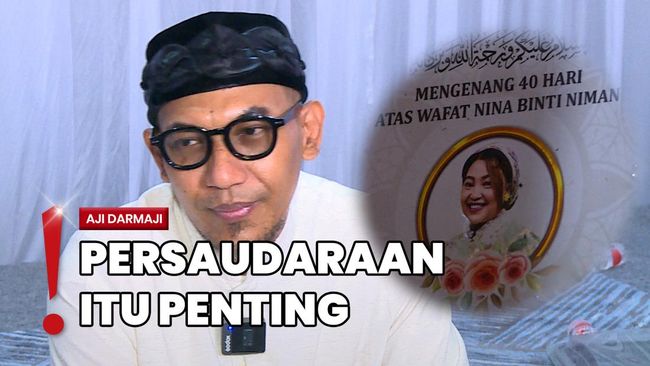 40 Harian Istri, Aji Darmaji Pastikan Damai dengan Keluarga Mpok Alpa