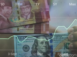 Dolar AS Hampir Rp 18.000