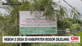 VIDEO: Heboh! Dua Desa di Bogor Dilelang dan Disegel