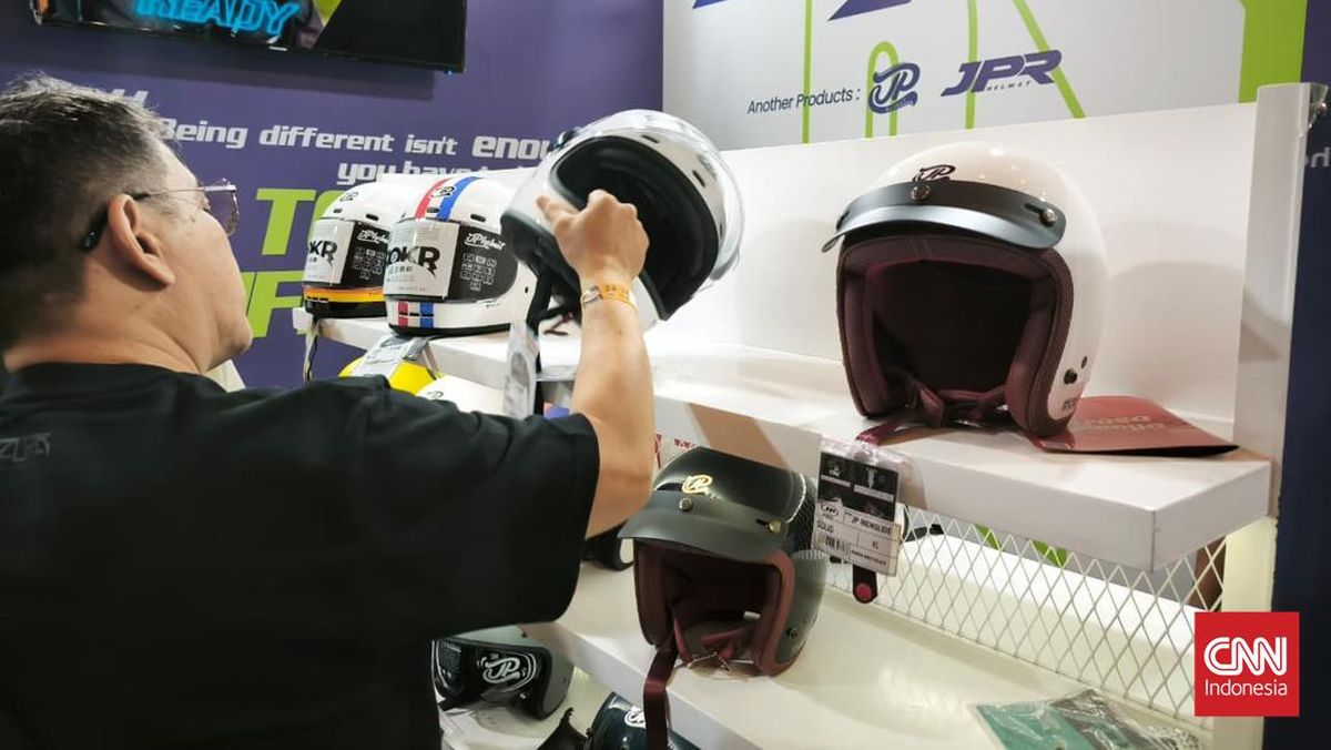 Bisnis Helm Motor Seret, Dibeli Cuma Biar Gak Ditilang Polisi