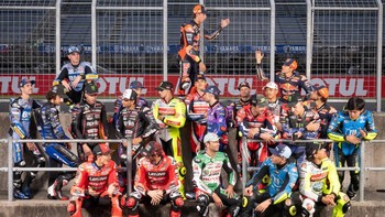 FOTO: Pembalap MotoGP 2025 Akhirnya Lengkap di Jepang