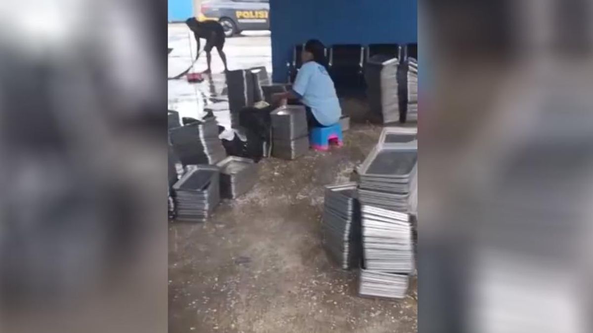Food Tray MBG di Lebak Diduga Tercemar Air Limbah Bekas Makanan