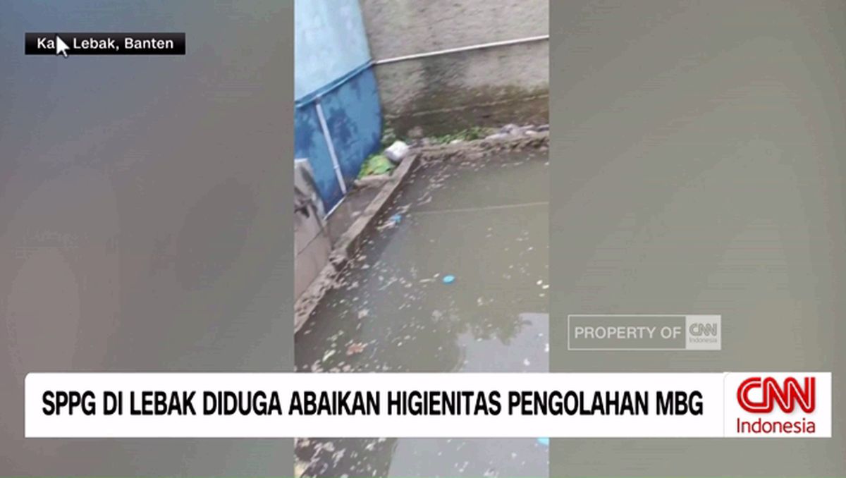 VIDEO: SPPG di Lebak Diduga Abaikan Higienitas Pengolahan MBG