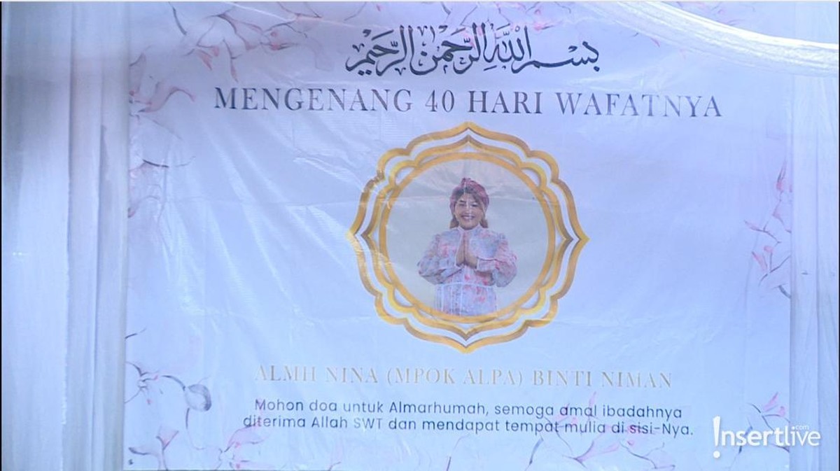 Tahlilan 40 Hari Mpok Alpa