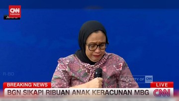 VIDEO: Tangisan Wakil Kepala BGN Saat Paparkan Keracunan MBG