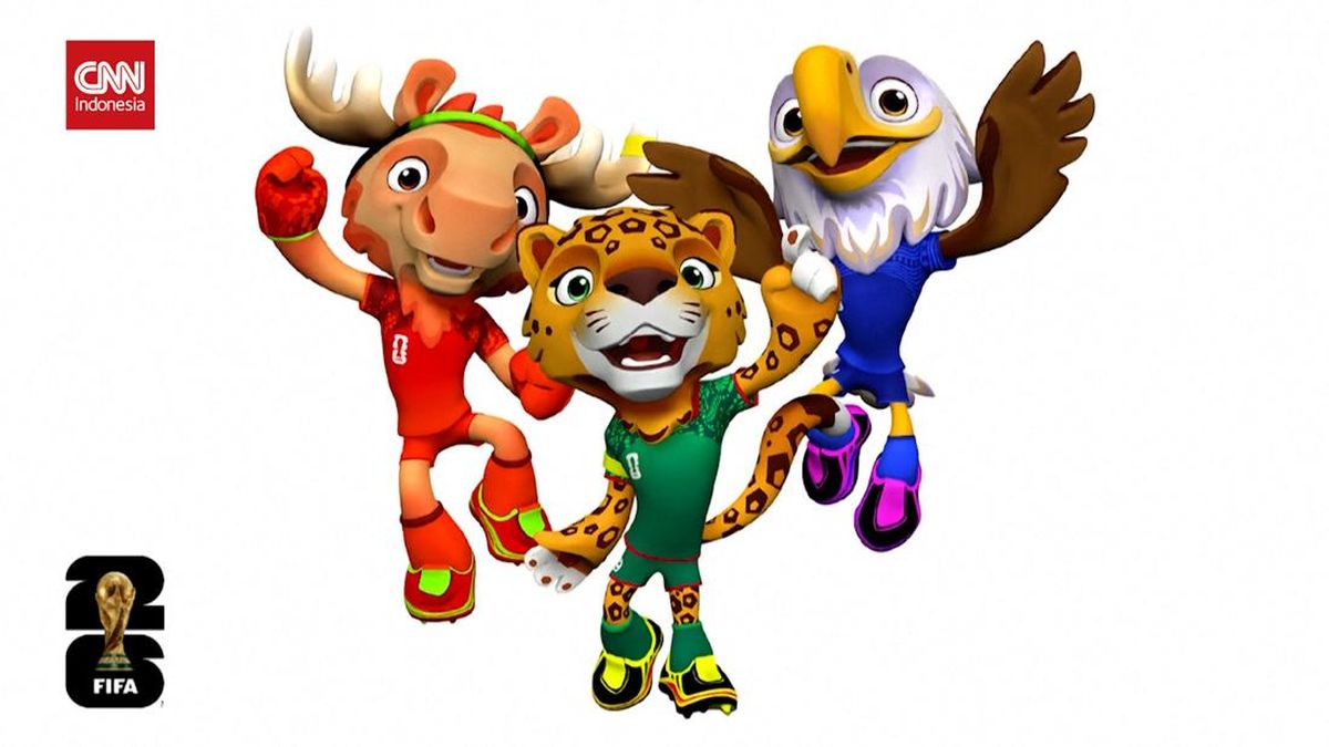 VIDEO: Maple, Zayu, dan Clutch, Maskot Piala Dunia 2026