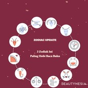 Zodiak Hobi Baca Buku