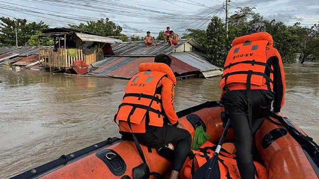 Jumlah korban tewas akibat badai tropis Bualoi di Filipina bertambah menjadi 11 orang pada Sabtu (27/9) waktu setempat.