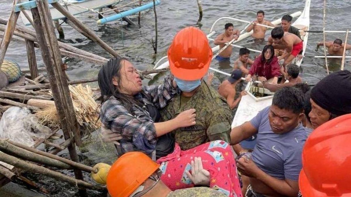 FOTO: Badai Bualoi Terjang Filipina, 11 Orang Tewas